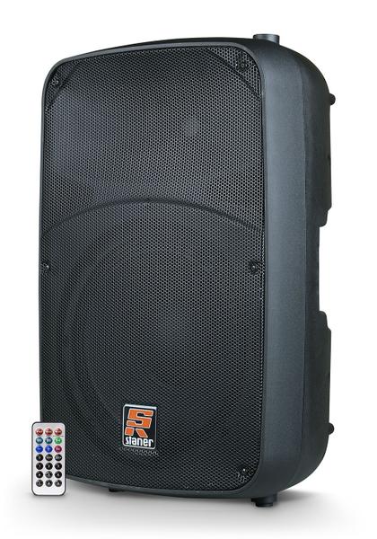 Caixa de Som Ativa Staner SR110A Bluetooth Profissional Preta