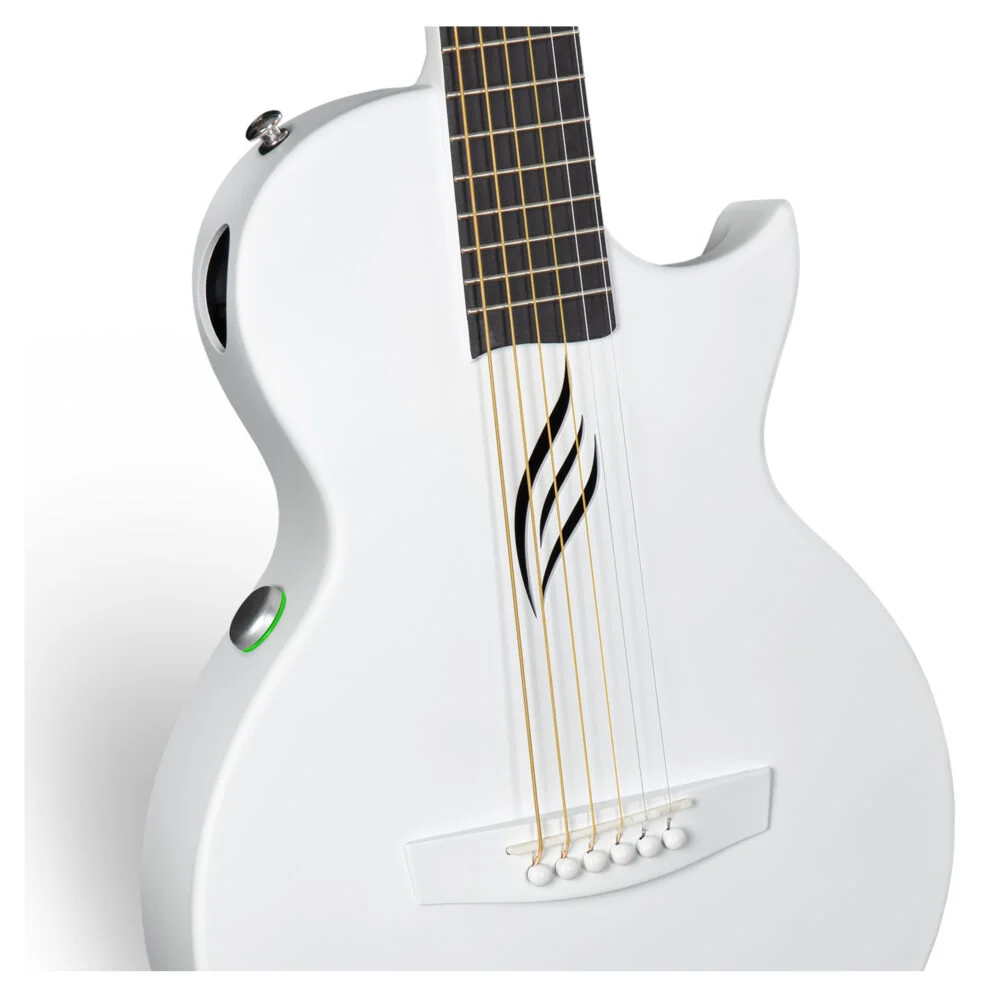 Violão Eletroacústico Seizi ENYA Nova Go 35 Branco Destro