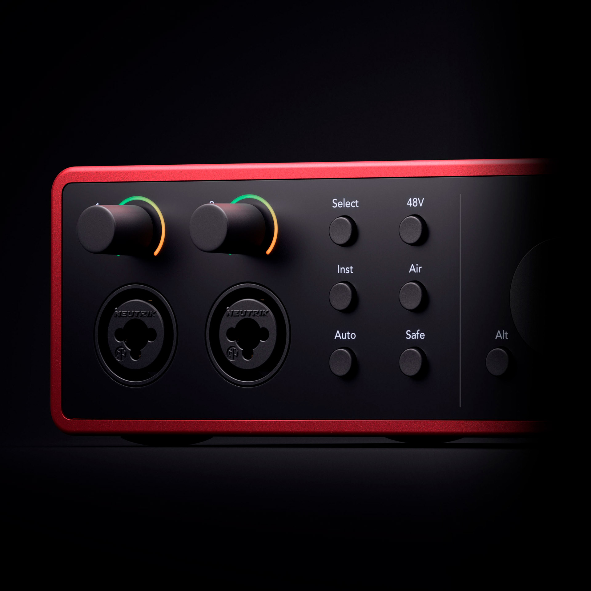 Interface de Áudio Focusrite Scarlett 4I4 - 4ª Geração