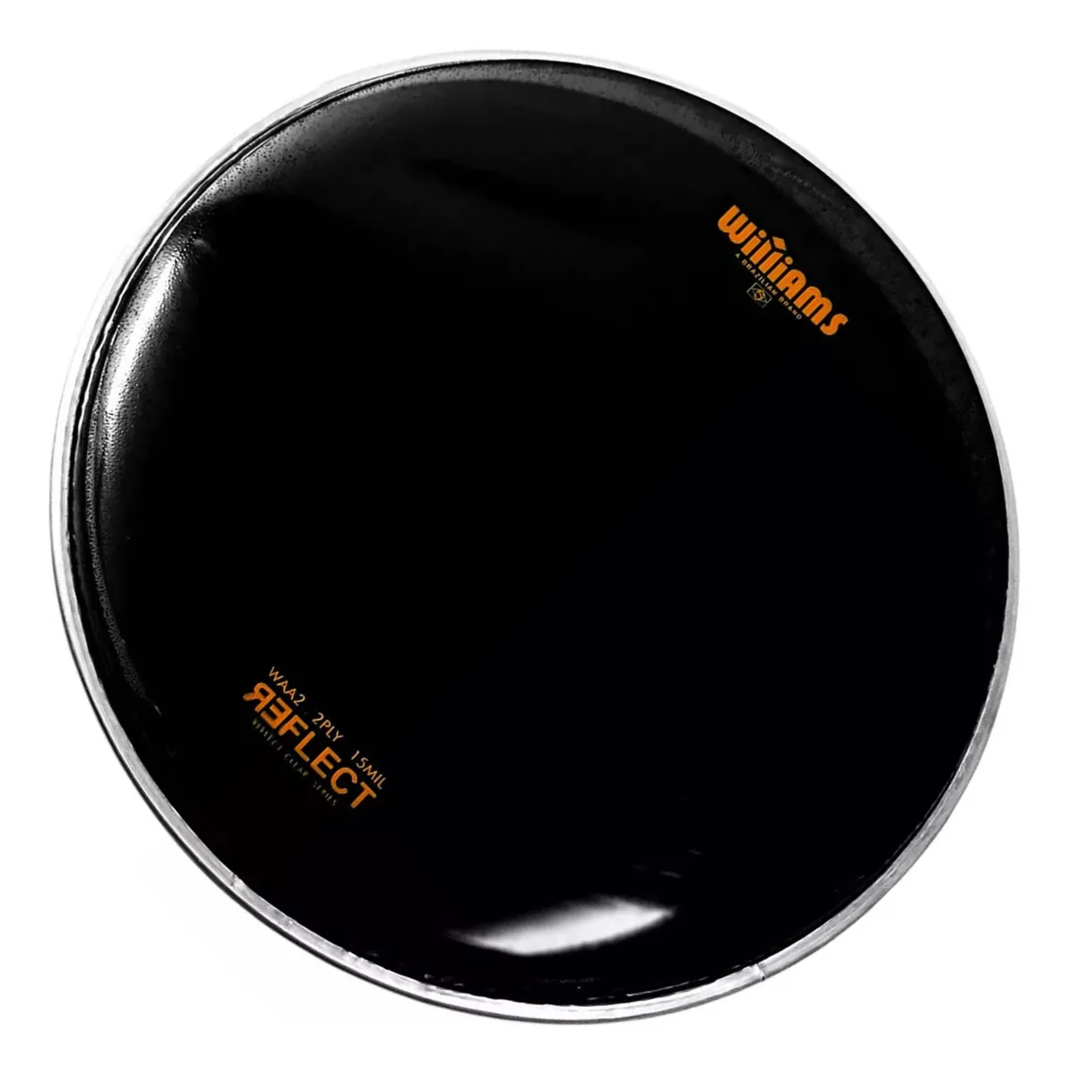 Pele 12 Polegadas Williams WAA2 Reflect Clear 2-Ply Preta