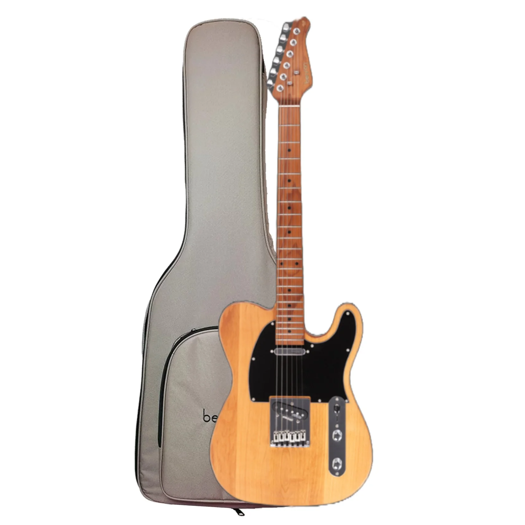 Guitarra Elétrica Benson Telecaster Hardy 904 NT/BK Chrome