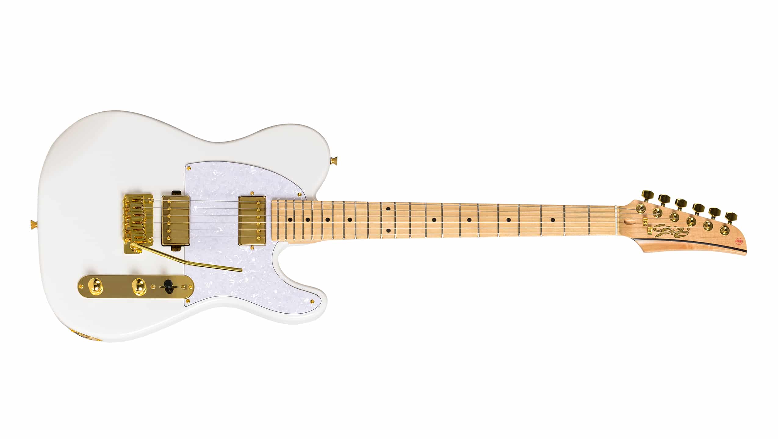 Guitarra Elétrica Seizi Katana Kabuto TL White Gold Alexandre