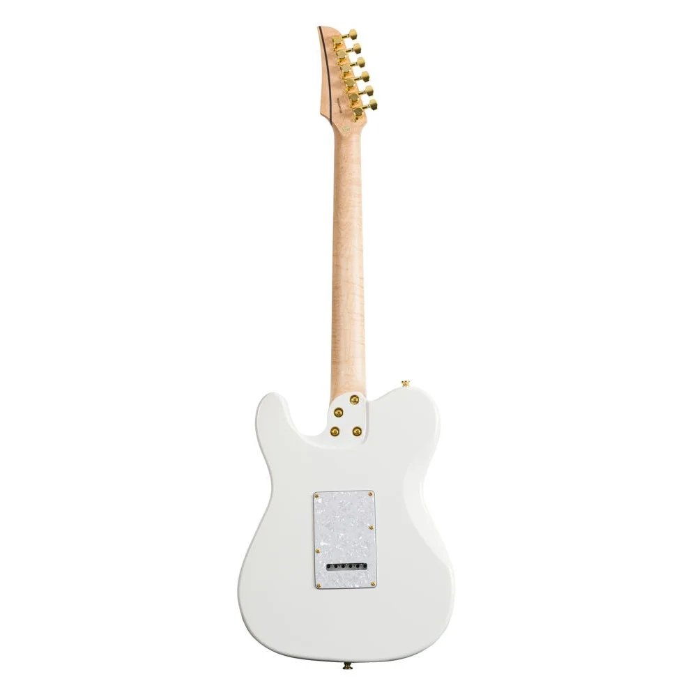 Guitarra Elétrica Seizi Katana Kabuto TL White Gold Alexandre