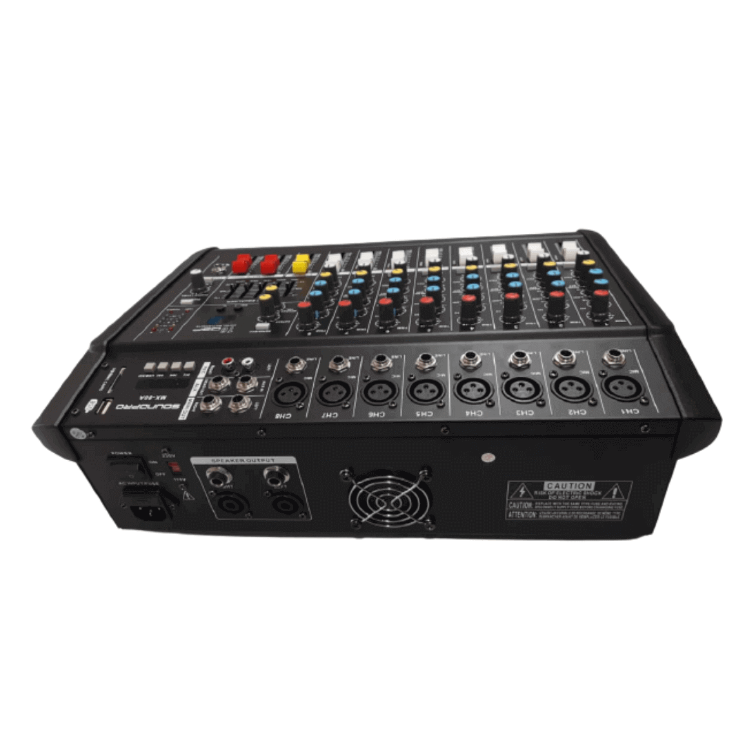 Mixer SoundPro MX80-USB - Mixer Profissional USB para Estúdio