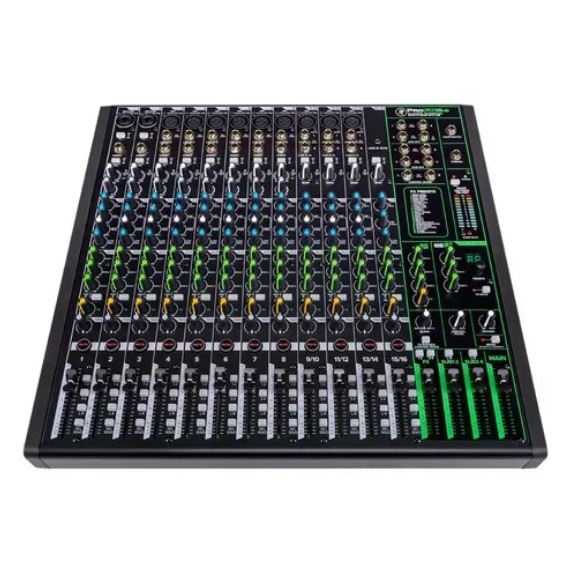 Mesa de Som Mackie PROFX16V3 - Console de Mixagem com Efeitos