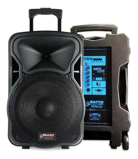 Caixa Ativa Master Voice MV-315 para Áudio Profissional