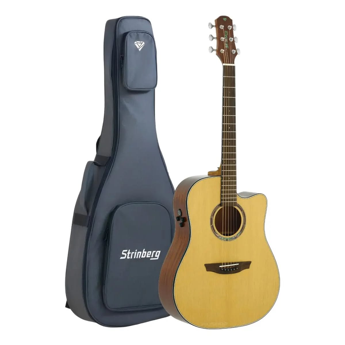 Violão Eletroacústico Strinberg DA5SCR RT Natural Satin