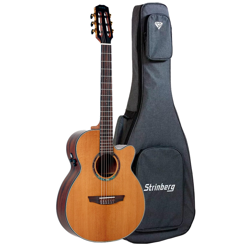 Violão Eletroacústico Strinberg DA5SCR RT Natural Satin